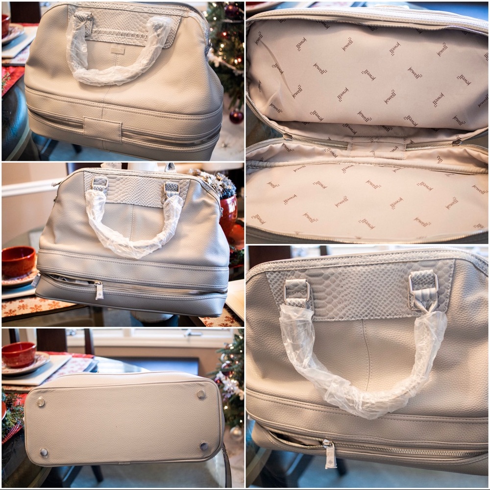 Jewell by Thirty-One Zipper Bottom Satchel